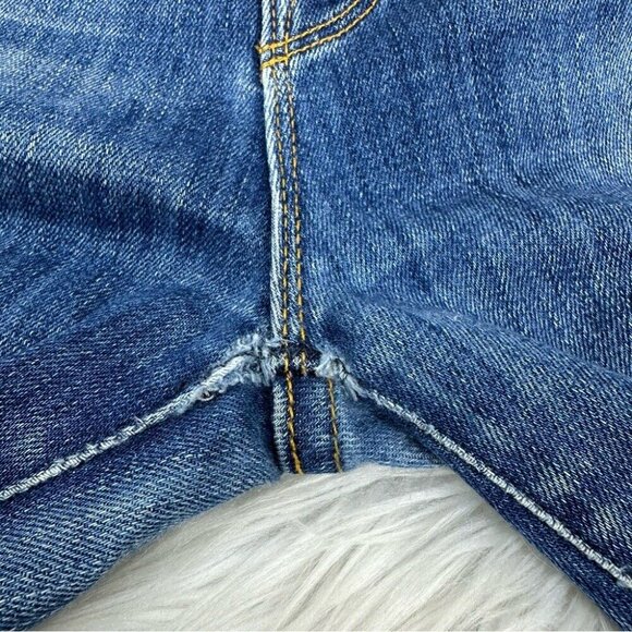 Mother‎ Women's High Waisted Looker Ankle Fray Not Rough Enough Jeans W28/L27 - Picture 7 of 11